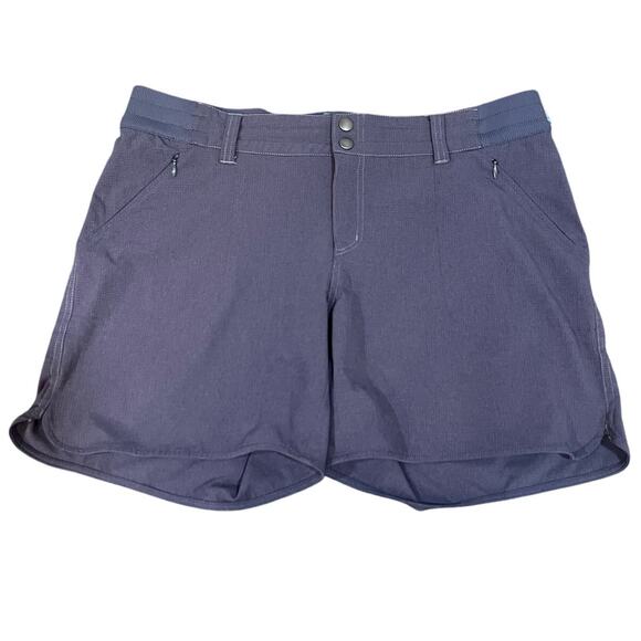 Kuhl Women’s Stretch Strattus Hiking Shorts 5” inseam Gray Sz12 - Picture 2 of 9